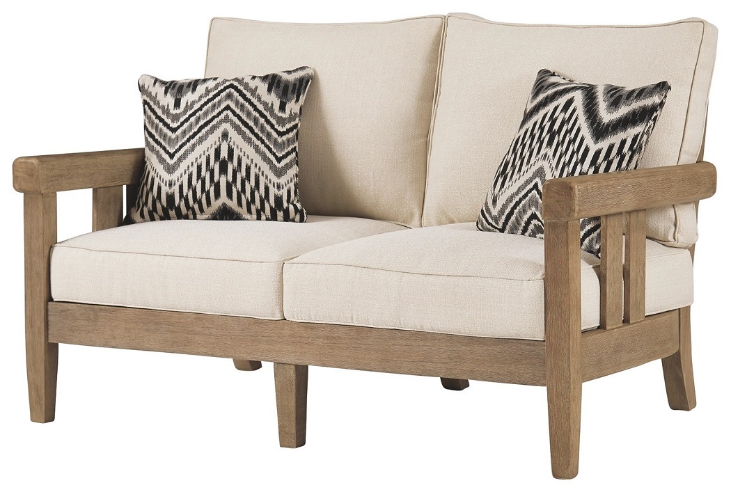 American Design Furniture by Monroe - Dune Outdoor Loveseat